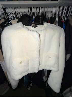 Women’s fluffy coat